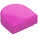 LEGO Dark Pink Tile 1 x 1 Half Oval (24246 / 35399)