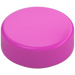 LEGO Dark Pink Tile 1 x 1 Round (98138)