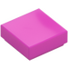 LEGO Dark Pink Tile 1 x 1 with Groove (3070)