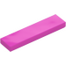LEGO Dark Pink Tile 1 x 4 (2431)