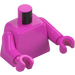 LEGO Dark Pink Torso with Arms and Hands (73403 / 76382)