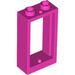 LEGO Dark Pink Window Frame 1 x 2 x 3 without Sill (3662 / 60593)