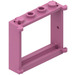 LEGO Dark Pink Window Frame 1 x 4 x 3 with Shutter Tabs (3853)