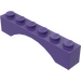 LEGO Dark Purple Arch 1 x 6 Continuous Bow (3455)