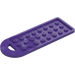 LEGO Dunkles Violett Baggage Tag 3 x 8 (79996)