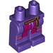 LEGO Dark Purple Belle Bottom Minifigure Hips and Legs (3815 / 80375)