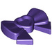 LEGO Dark Purple Bow with Heart Knot (11618)