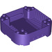 LEGO Violet foncé Boîte 8 x 8 x 2 (65129)
