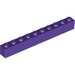 LEGO Dark Purple Brick 1 x 10 (6111)