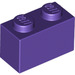 LEGO Dark Purple Brick 1 x 2 with Bottom Tube (3004 / 93792)