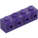 LEGO Dark Purple Brick 1 x 4 with 4 Studs on One Side (30414)