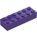 LEGO Dark Purple Brick 2 x 6 (2456 / 44237)