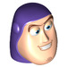 LEGO Dark Purple Buzz Lightyear Head (88754)