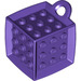 LEGO Dark Purple Cube 3 x 3 x 3 with Ring (69182)