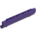 LEGO Dark Purple Curved Panel 11 x 3 with 2 Pin Holes (62531)