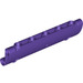 LEGO Dark Purple Curved Panel 11 x 3 with 2 Pin Holes (62531)