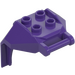 LEGO Dark Purple Design Brick 4 x 3 x 3 with 3.2 Shaft (27167)