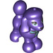 LEGO Dark Purple Dog - Poodle (66595 / 66718)
