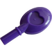 LEGO Dark Purple Hand Mirror with Heart