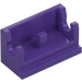 LEGO Dark Purple Hinge 1 x 2 Base (3937)