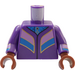 LEGO Dark Purple Kingsley Shacklebolt Minifig Torso (973)