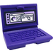 LEGO Violet foncé Portable avec Browser Windows avec Cheval Diriger Autocollant (18659)