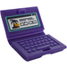 LEGO Dark Purple Laptop with Palm Tree, Sunset, Check Mark and Cross Sticker (18659)
