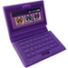 LEGO Dark Purple Laptop with Yellow, Blue and Purple Ribbon Sticker (18659)