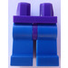 LEGO Dunkelviolett Minifigur Hüften mit Blau Beine (73200 / 88584)