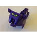 LEGO Dark Purple Motorcycle Fairing with Cat Eyes Sticker (52035)