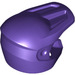 LEGO Dark Purple Motorcycle Helmet (35458)