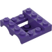 LEGO Dunkelviolett Kotflügel Fahrzeug Basis 4 x 4 x 1.3 (24151)