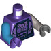 LEGO Violet foncé Nebula Minifig Torse (973 / 76382)