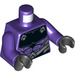 LEGO Dark Purple Ocean Master Minifig Torso (973 / 76382)