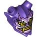 LEGO Dark Purple Oni Mask of Hatred Visor (Closed Mouth) (35636 / 37298)