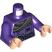 LEGO Dunkelviolett Ori the Zwerg Torso (973 / 76382)