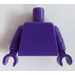 LEGO Dark Purple Plain Torso with Dark Purple Arms and Hands (973 / 76382)