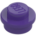 LEGO Dark Purple Plate 1 x 1 Round (6141 / 30057)