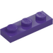 LEGO Dark Purple Plate 1 x 3 (3623)