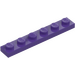 레고 어두운 보라색 그릇 1 x 6 (3666)