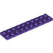 LEGO Dark Purple Plate 2 x 10 (3832)