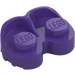 LEGO Тъмно лилаво Platform Shoe Soles (5107)