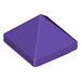 LEGO Violet foncé Pente 1 x 1 x 0.7 Pyramide (22388 / 35344)