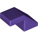 LEGO Dark Purple Slope 1 x 2 (45°) (28192)