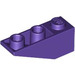 LEGO Violet foncé Pente 1 x 3 (25°) Inversé (4287)