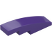 LEGO Dark Purple Slope 1 x 4 Curved (11153 / 61678)