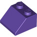 LEGO Dark Purple Slope 2 x 2 (45°) (3039 / 6227)
