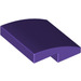 LEGO Dark Purple Slope 2 x 2 Curved (15068)