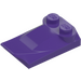 LEGO Dark Purple Slope 2 x 3 x 0.7 Curved with Wing (47456 / 55015)