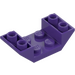 LEGO Dark Purple Slope 2 x 4 (45°) Double Inverted with Open Center (4871)